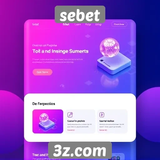 sebet - Navegação intuitiva do sebet em foco